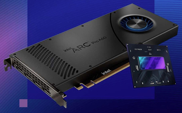 Intel công bố card đồ họa Arc Pro A60 và Pro A60M
