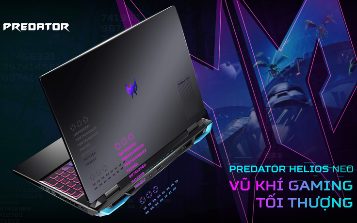 Acer ra mắt laptop Gaming cao cấp Predator Helios Neo 16: Vũ Khí Gaming Tối Thượng 2023