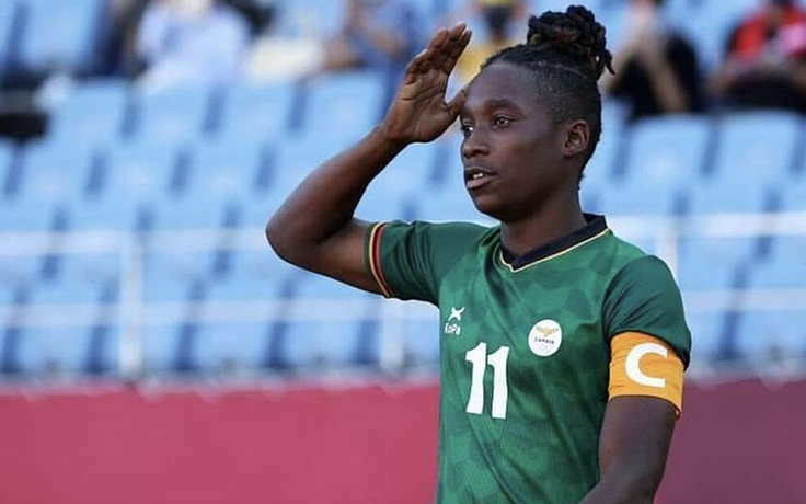 Nữ cầu thủ Zambia bị nghi ngờ giới tính vẫn thi đấu World Cup nữ 2023