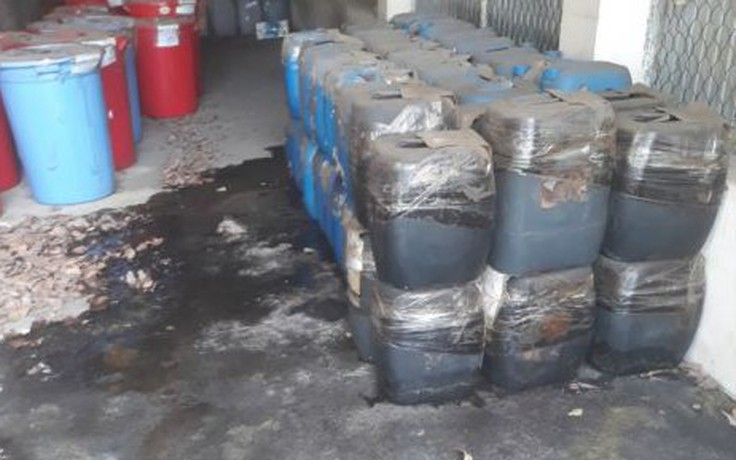 16 tấn hóa chất sản xuất ma túy ở Kon Tum vẫn chưa được xử lý
