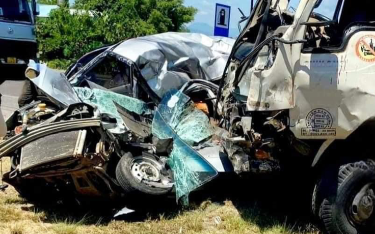 Tai nạn giữa ô tô và xe tải, một người tử vong tại chỗ