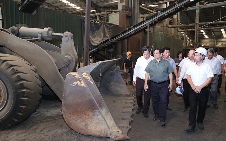 Thủ tướng kiểm tra nhà máy luyện kim ngừng hoạt động gần 10 năm