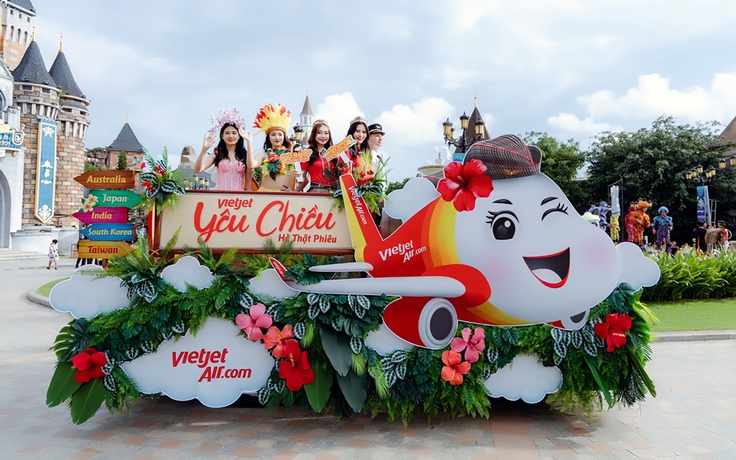 Lễ hội mùa hè rực rỡ tại Nha Trang cùng Vietjet và máy bay Amy