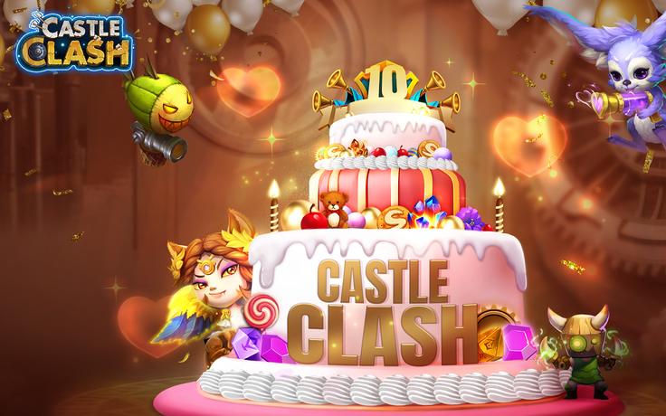 Castle Clash đánh dấu hành trình 10 năm với chuỗi sự kiện chào mừng sinh nhật