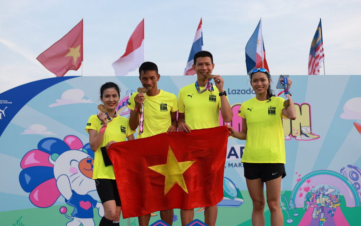 Hàng nghìn người từ khắp Đông Nam Á tham gia giải chạy Lazada Run tại Singapore