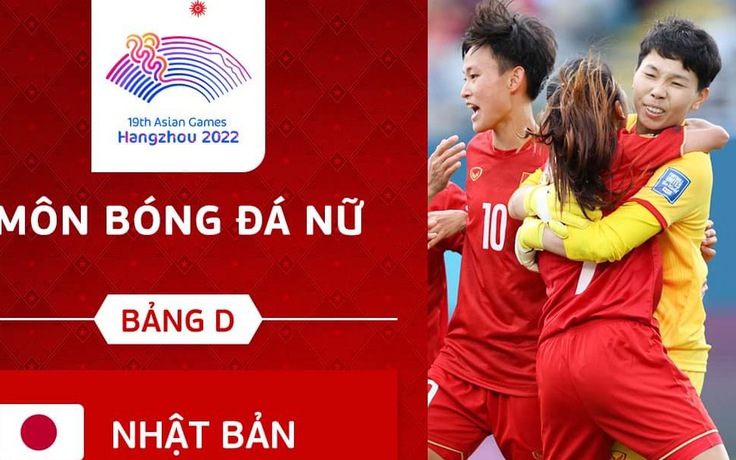 Đội tuyển nữ Việt Nam gặp lại Nhật Bản nhưng vẫn có cơ hội ở ASIAD 19