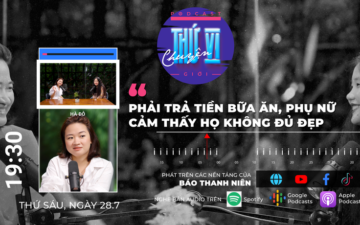 Hà Đỗ: ‘Phải trả tiền bữa ăn, phụ nữ cảm thấy họ không đủ đẹp’ | Podcast CHUYỆN THỨ VI