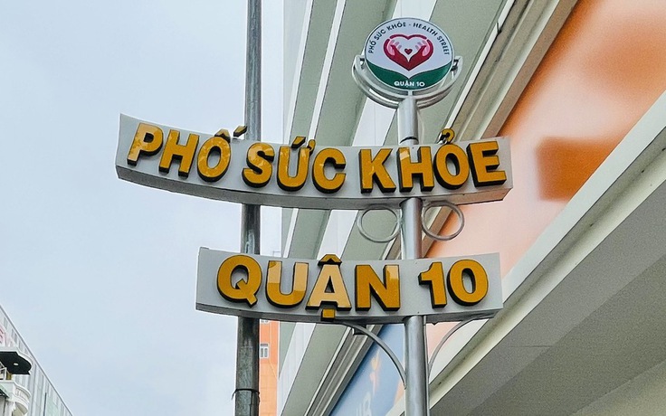 TP.HCM có phố sức khỏe ở Q.10