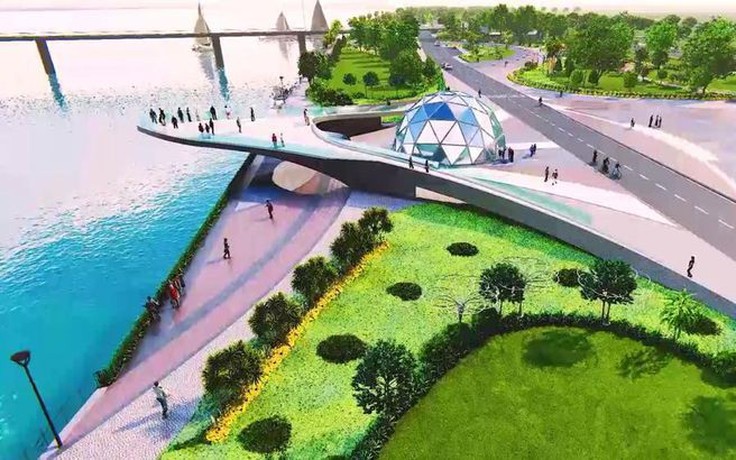 Quảng Ngãi: Xin tăng gần gấp đôi vốn xây dựng kè sông Trà Khúc và tôn tạo cảnh quan