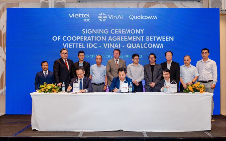 Viettel IDC hợp tác cùng VinAI và Qualcomm đẩy mạnh ứng dụng các giải pháp AI