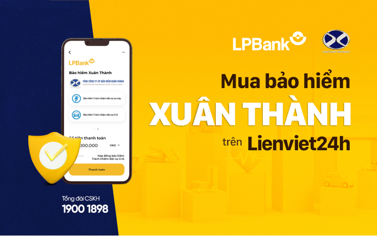 Mua bảo hiểm Xuân Thành trên ứng dụng Lienviet24h của LPBank
