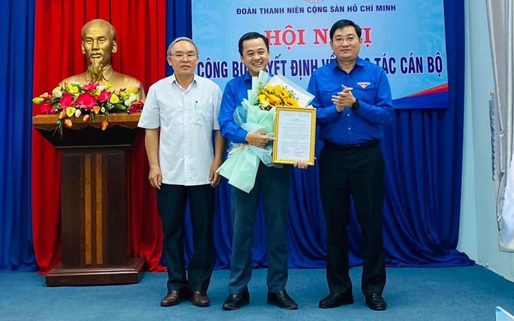Anh Nguyễn Thành Trung giữ chức Bí thư Tỉnh đoàn Bình Định