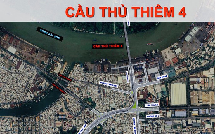 Có thể đổi cầu Thủ Thiêm 4 thành hầm chui