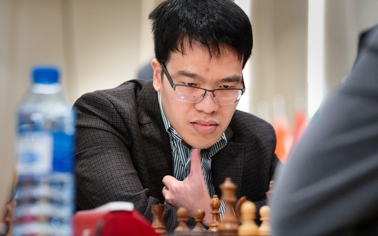 Lê Quang Liêm bất phân thắng bại trận ra quân World Cup cờ vua 2023