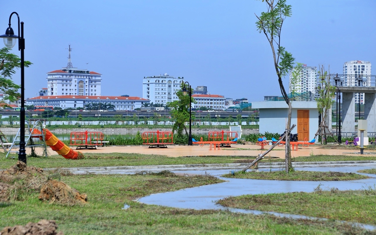 Lèo tèo hạng mục vui chơi thể thao, cây xanh trong dự án công viên gần 750 tỉ