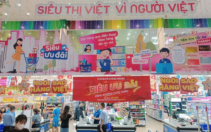 Đồng loạt các siêu thị thuộc Saigon Co.op giảm giá đến 50% cho hàng Việt