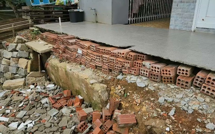Đà Lạt: Khẩn cấp xây dựng kè chắn đất để bảo vệ chung cư Đặng Thái Thân