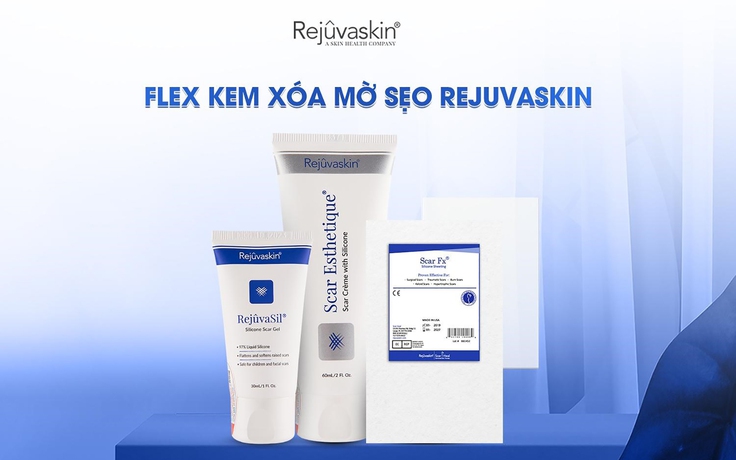 Flex hiệu quả của kem trị sẹo Rejuvaskin