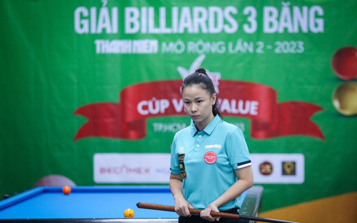 Quán quân giải billiards Thanh Niên Nguyễn Hoàng Yến Nhi dự giải vô địch thế giới