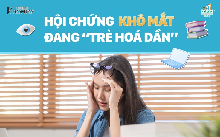 Một phút kiểm tra mắt cùng V.Rohto