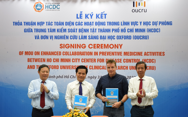 HCDC hợp tác toàn diện về y học dự phòng với OUCRU