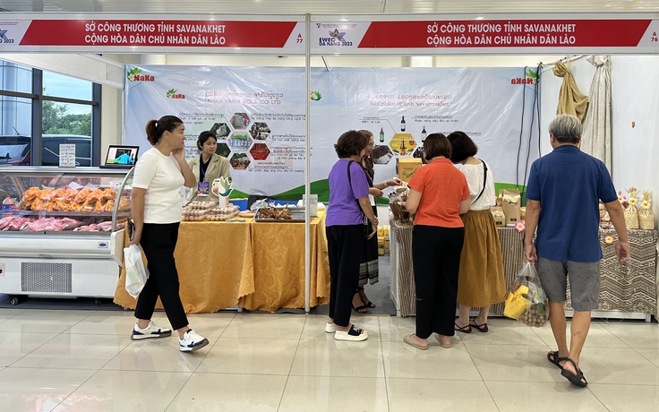 Hơn 300 gian hàng dự hội chợ quốc tế Hành lang kinh tế Đông - Tây ở Đà Nẵng