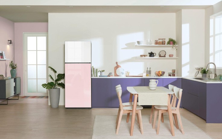 Samsung và chiếc tủ lạnh biết 'tô điểm' cho không gian bếp