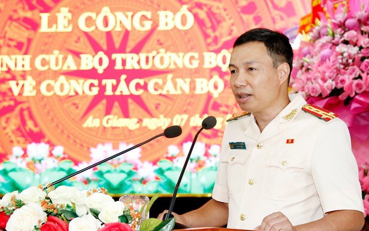 Đại tá Nguyễn Thanh Hà giữ chức Phó giám đốc Công an tỉnh An Giang