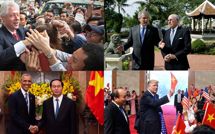 Nhìn lại các chuyến thăm của tổng thống Mỹ đến Việt Nam