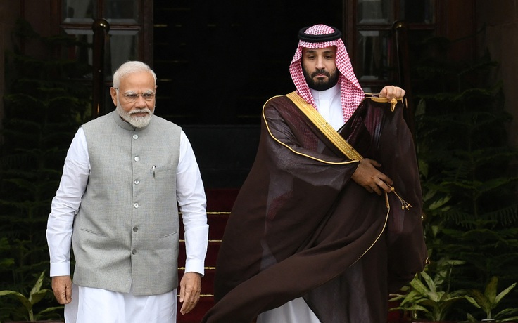 Ấn Độ, Ả Rập Xê Út thảo luận dự án đối trọng với 'Vành đai, Con đường'