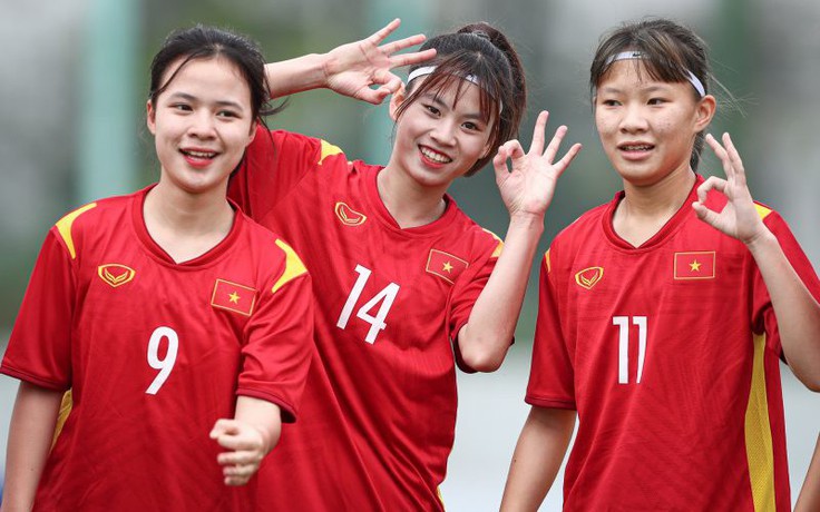 Đội nữ U.17 Việt Nam nắm lợi thế lớn để vào VCK giải châu Á