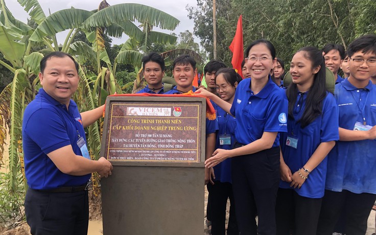 Chiến dịch Thanh niên tình nguyện hè Đồng Tháp làm lợi 68 tỉ đồng