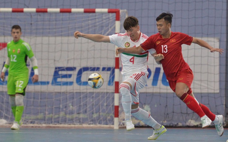 Hòa đối thủ mạnh từ châu Âu, đội tuyển futsal Việt Nam được khen ngợi Hòa đối thủ mạnh từ châu Âu, đội tuyển futsal Việt Nam được khen ngợi