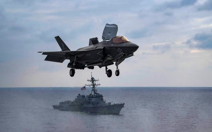 Tiêm kích F-35B của thủy quân lục chiến Mỹ mất tích