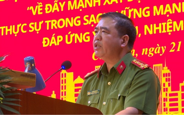 Đại tá Lê Văn Thoan, nguyên Trưởng công an TP.Chí Linh bị kỷ luật