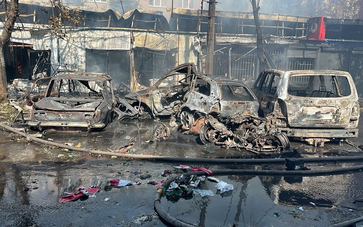 Tên lửa Ukraine là 'thủ phạm' gây vụ nổ chợ Donetsk làm 15 người chết?