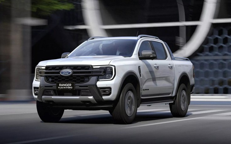 Ford Ranger có thêm động cơ hybrid sạc điện PHEV Ford Ranger có thêm động cơ hybrid sạc điện PHEV