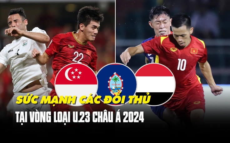 Đánh giá sức mạnh đối thủ U.23 Việt Nam tại vòng loại U.23 châu Á: Đảo Guam, Yemen, Singapore