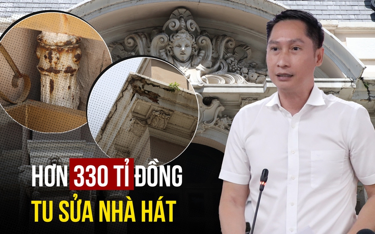 TP.HCM chi hơn 330 tỉ đồng để tu sửa Nhà hát Thành phố