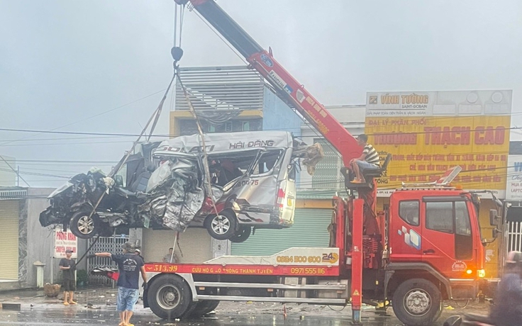 Tai nạn giao thông làm chết 4 người: Tạm giữ tài xế xe khách Thành Bưởi
