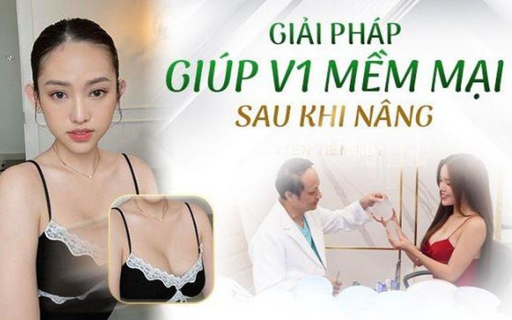 Giải pháp giúp vòng một mềm mại sau khi nâng