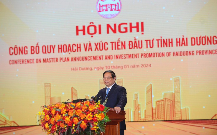 Thủ tướng Phạm Minh Chính: Hải Dương hội tụ nhiều tiềm năng, thế mạnh để phát triển