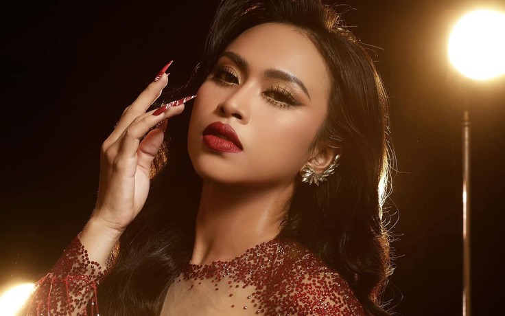 Vẻ nóng bỏng của 'Người đẹp tài năng' ở Hoa hậu Hoàn vũ Việt Nam