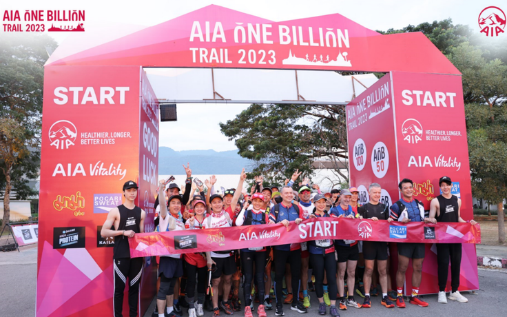 AIA Việt Nam và hành trình ‘Bùng nội lực’ tại AOB Trail Thái Lan 2023