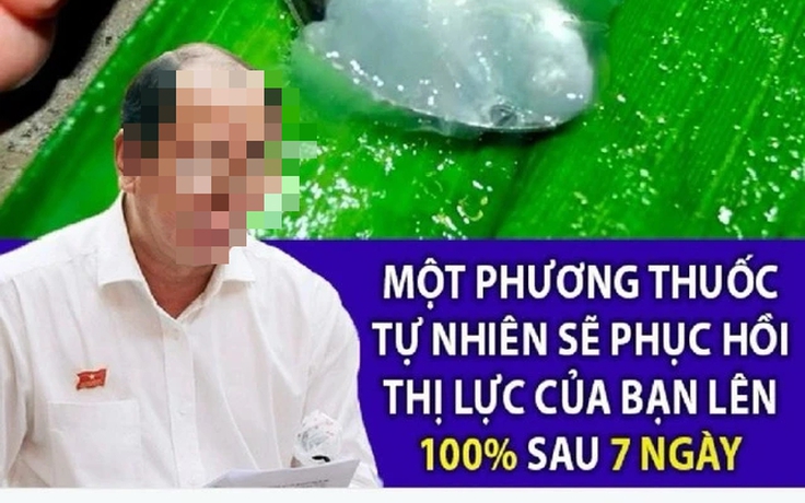 Chuyển công an xem xét vụ dùng hình ảnh Giám đốc Sở Y tế TP.HCM quảng cáo