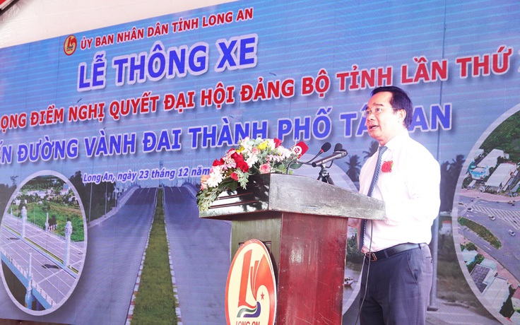 Xuân về trên những công trình giao thông trọng điểm ở Long An