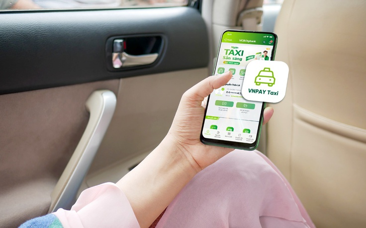 Ngay trên app ngân hàng Vietcombank, khách hàng có thể gọi taxi dễ dàng và nhanh chóng