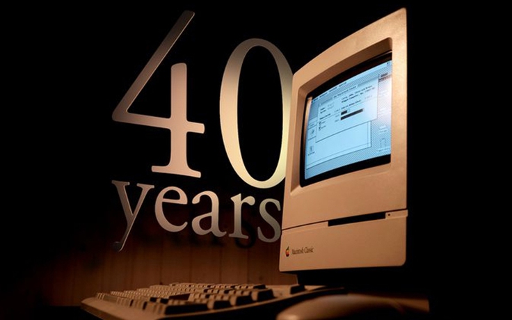 Chiếc máy tính huyền thoại Apple Macintosh tròn 40 tuổi