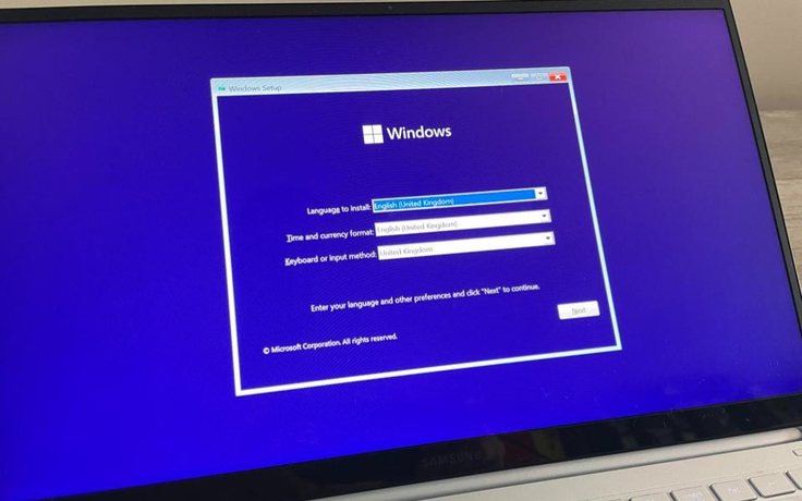 Microsoft thiết kế lại giao diện cài đặt Windows