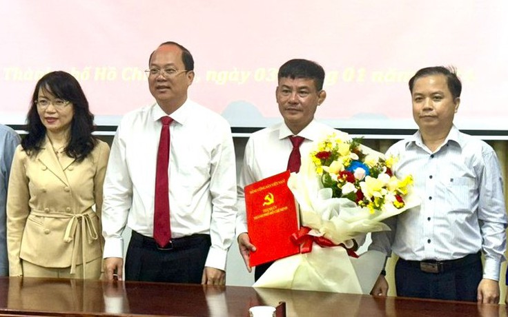 Nhân sự TP.HCM: Ông Lê Kim Hiếu làm Phó bí thư Thường trực Q.6